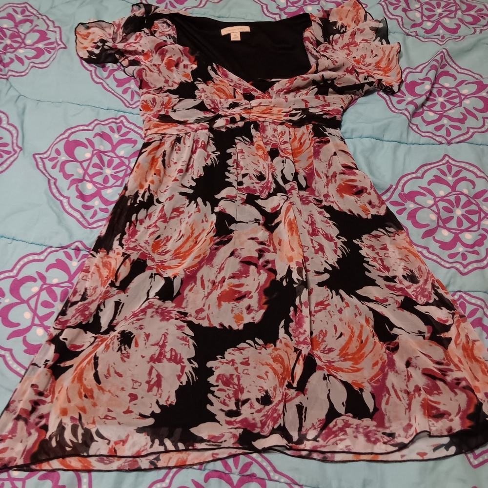 🐦‍🔥 Jonathan Martin black floral dress 10